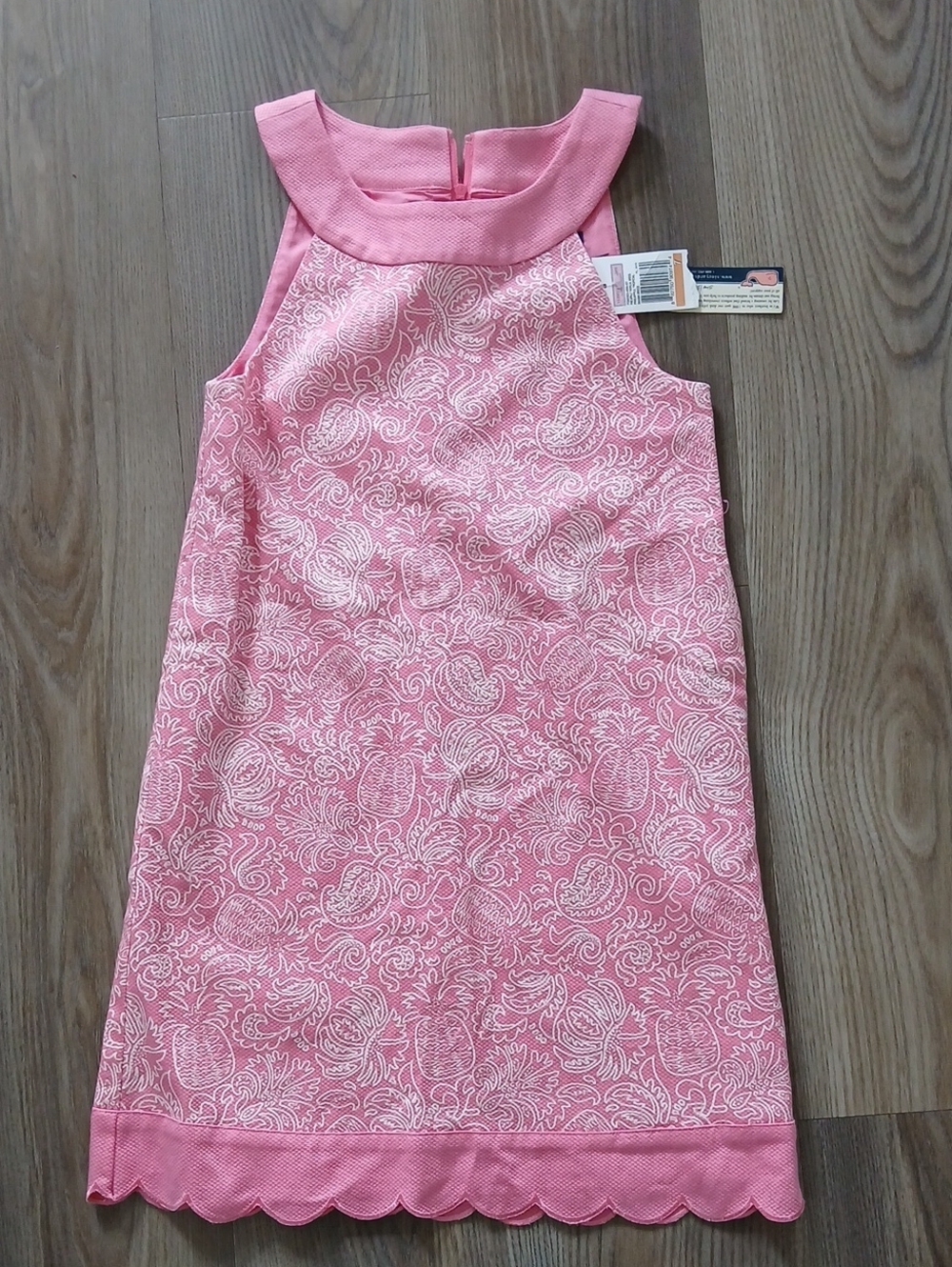 Vineyard Vines Girls Pineapple Tropical Dress Bahama Breeze NWT Size 7
